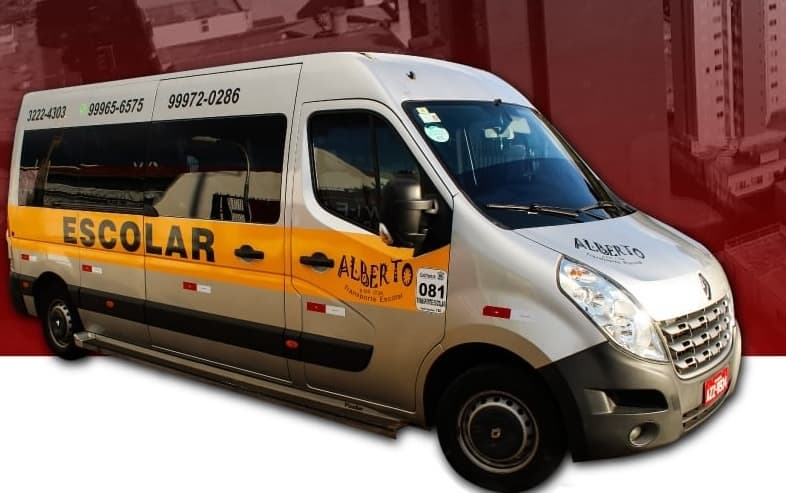 Van do Alberto Transporte Escolar